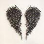 Wallity Angel Wings - APT240MS Escultura de pared negra de acero